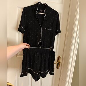 HEAVENLY By Victoria PJ Pajamas Set Shorts And T-shirt